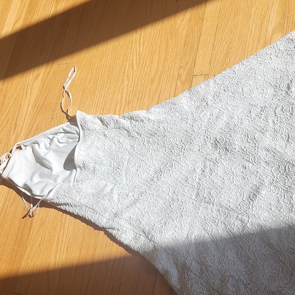 Streetwear Society White Lace Halter Dress - Picture 4 of 4